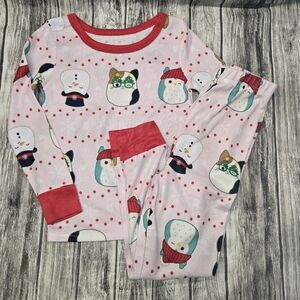 Squishmallows Holiday super soft pajamas